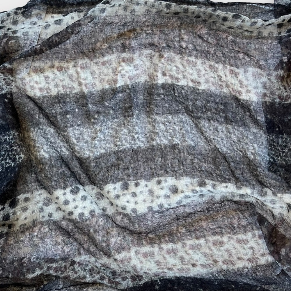 Sue & Kashmere Animal Print Cashmere Scarf Shawl Wrap - Picture 7 of 13